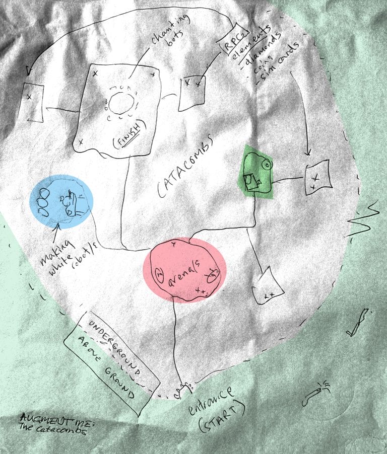 the catacombs mudmap