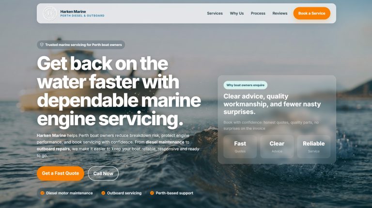 Harken Marine website